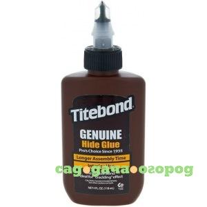 Фото Протеиновый клей, эффект состарившегося дерева titebond liquid hide glue 5013