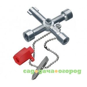 Фото Ключ для электрошкафов knipex kn-001103