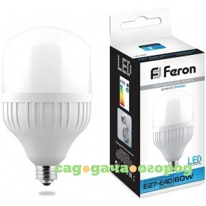 Фото Светодиодная лампа 60w 230v e40 6400k feron lb-65 25782