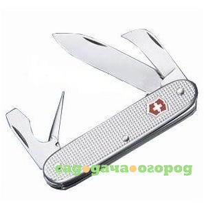 Фото Швейцарский нож серебристый victorinox pioneer 0.8140.26