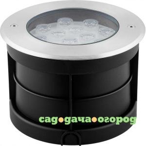 Фото Светодиодный тротуарный грунтовый светильник 12w rgb 230v ip67 feron sp4114 32023