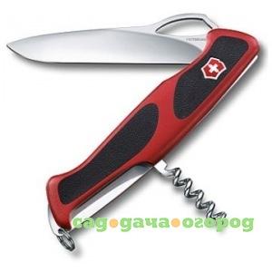 Фото Нож victorinox rangergrip 63 0.9523.mc 130 мм, 5 функций, красный