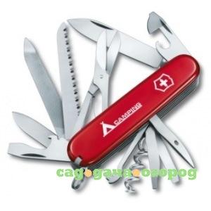 Фото Офицерский нож victorinox ranger 1.3763.71 91 мм, красный, camping