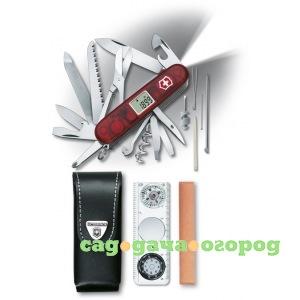 Фото Швейцарский нож victorinox expedition kit 1.8741.avt 91 мм, 41 функций, красный полупрозрачный