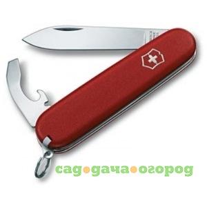 Фото Швейцарский нож victorinox ecoline 2.2303 84 мм, 8 функций, красный матовый