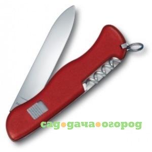 Фото Швейцарский нож victorinox alpineer 0.8823 111 мм, 5 функций, красный