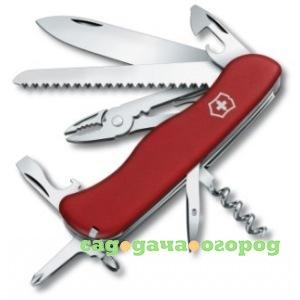 Фото Швейцарский нож victorinox atlas 0.9033 111 мм, 16 функций, красный