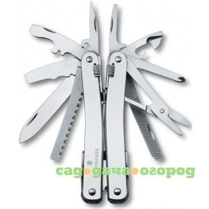 Фото Мультитул victorinox swisstool spirit ii в кожаном чехле 3.0224.l