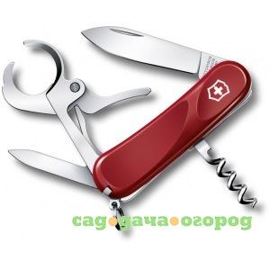 Фото Красный нож 85 мм 8 функций victorinox cigar 36 2.5703.e