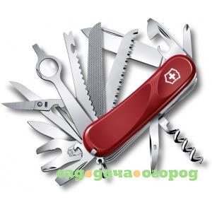 Фото Красный нож 85 мм 23 функции victorinox evolution 28 2.5383.e