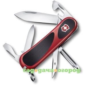 Фото Красный нож 85 мм 13 функций victorinox evogrip 11 2.4803.c