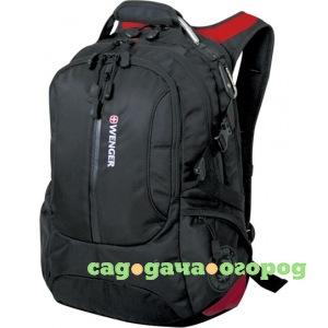 Фото Рюкзак wenger  large volume daypack черный/красный 15912215