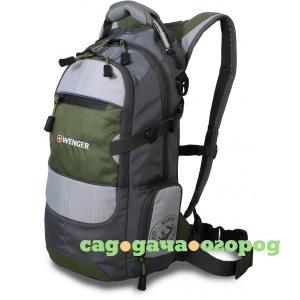 Фото Рюкзак wenger narrow hiking pack серый/серебристый/зеленый 13024415