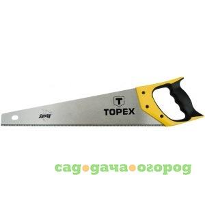Фото Ножовка по дереву topex shark 450мм 10a447