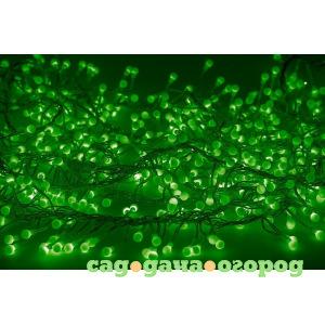 Фото Гирлянда neon-night мишура 3м, прозрачный пвх, 288 led зеленые 303-604