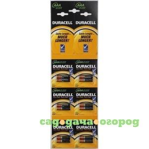 Фото Элемент питания duracell lr03-2bl basic 2*6 12шт б0019682