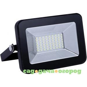 Фото Прожектор led smd, черный, 20вт, 230в, 6500к ultraflash lfl-2001 c02 12315