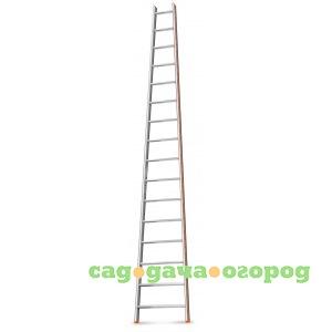 Фото Приставная лестница 16 ступеней эйфель комфорт-профи-пирамида