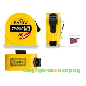 Фото Рулетка stabila тип bm 30 w sp 3м х 16мм с окошком 16456