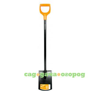 Фото Лопата с закругленным лезвием fiskars solidtm 1026683