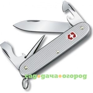 Фото Швейцарский нож серебристый victorinox pioneer 0.8201.26