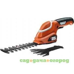 Фото Ножницы для травы black+decker gsl700