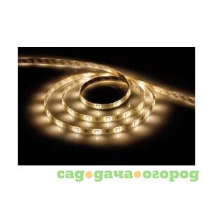 Фото Cветодиодная led лента 30smd(5050)/м, 7.2вт/м, 5м, ip65, 12v, теплый белый feron ls607 27650