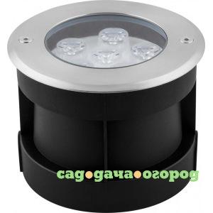 Фото Светодиодный тротуарный грунтовый светильник 6w rgb 230v ip67 feron sp4112 32017