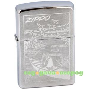 Фото Зажигалка zippo 200 row boat