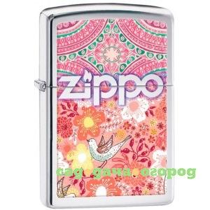 Фото Зажигалка zippo classic с покрытием high polish chrome 28851