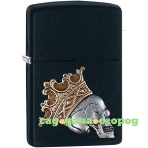 Фото Зажигалка zippo classic с покрытием black matte 29100