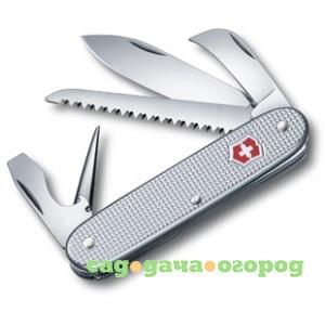 Фото Швейцарский нож серебристый victorinox pioneer 0.8150.26