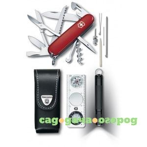 Фото Швейцарский нож красный victorinox traveller kit 1.8726