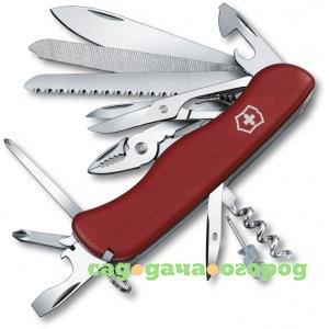 Фото Швейцарский нож красный victorinox work champ 0.9064