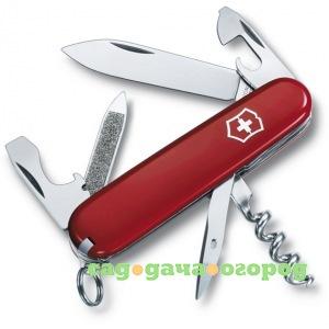 Фото Швейцарский нож красный victorinox sportsman 0.3803