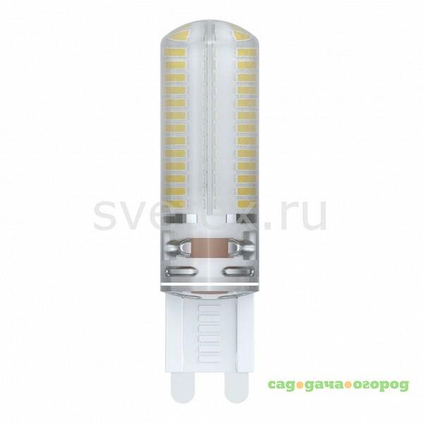 Фото G9 220-240В 6Вт 3000K LED-JCD-6W/WW/G9/CL SIZ03TR