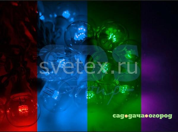 Фото (10 м) LED Galaxy Bulb String 331-329