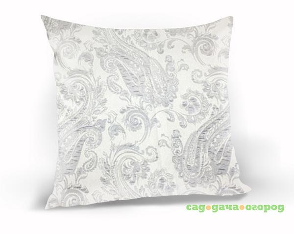 Фото Декоративная подушка Paisley Цвет: Светло-Серый (40х40)