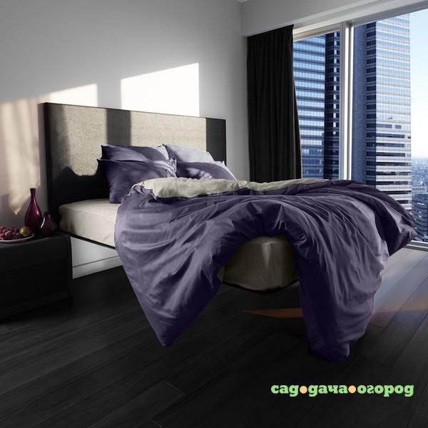 Фото Постельное белье SmartFormer Цвет: Фиолетовый + Серый (1,5 спал.)