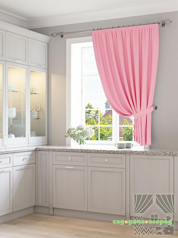 Фото Классические шторы Urbana Цвет: Розовый