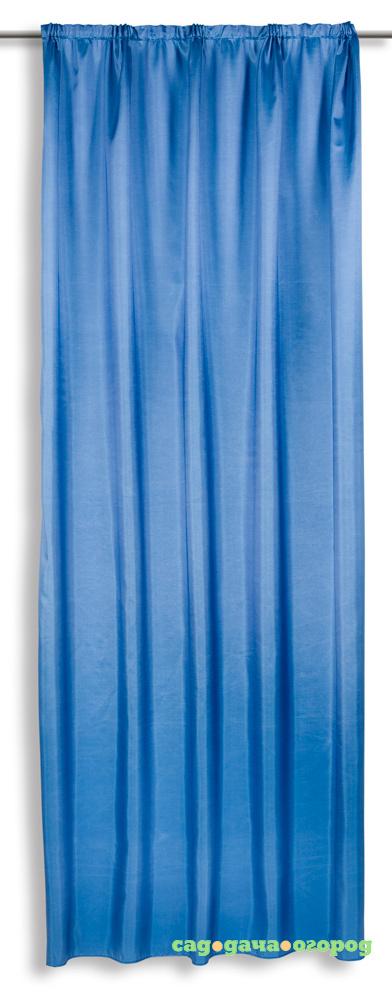 Фото Классические шторы Alvy Цвет: Голубой