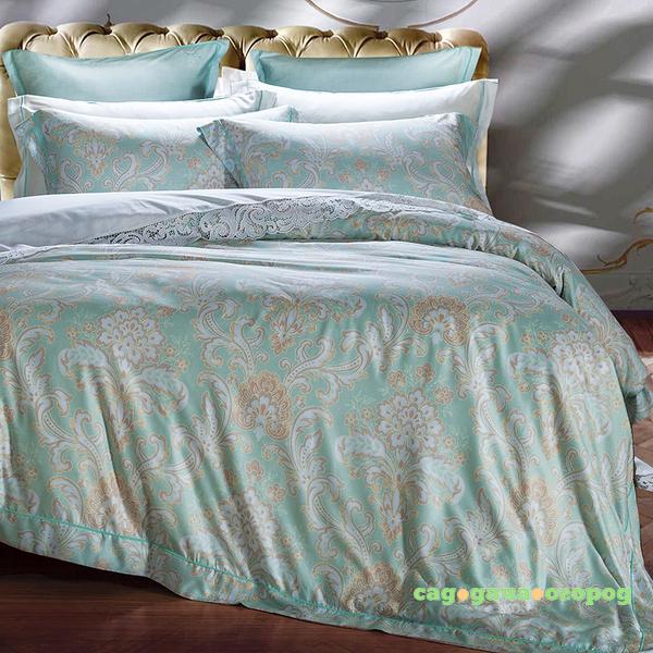 Фото Комплект постельного белья 1,5-спальный Pappel, 100% хлопок, YGL0189ABP/150200S