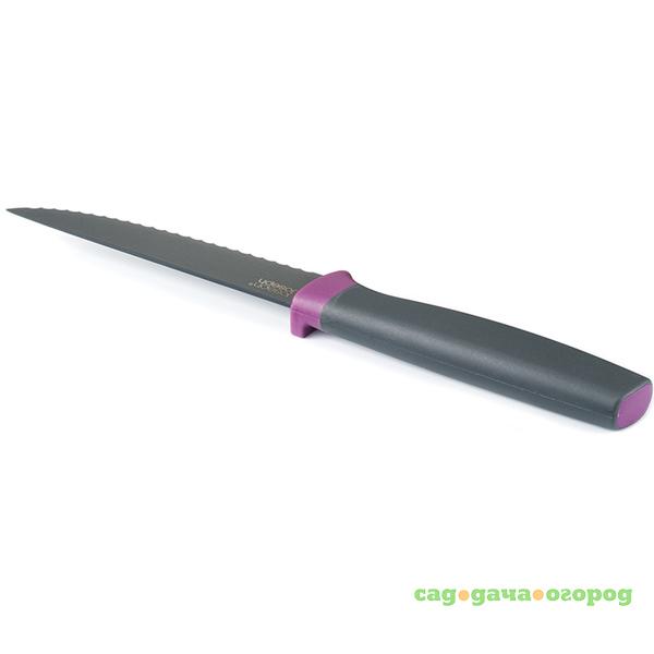 Фото Нож зубчатый Elevate  11 см фиолетовый