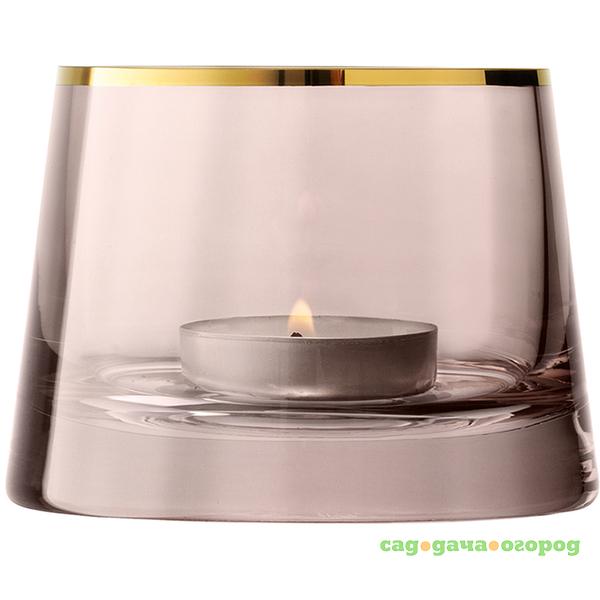 Фото Подсвечник для чайной свечи Light 6,5 см коричневый