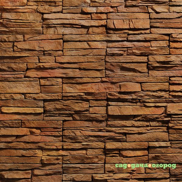 Фото Искусственный камень KR Professional Скалистая гора 52090 коричневый