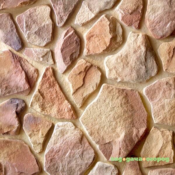 Фото Искусственный камень White Hills Рутланд 600-40 коричневый