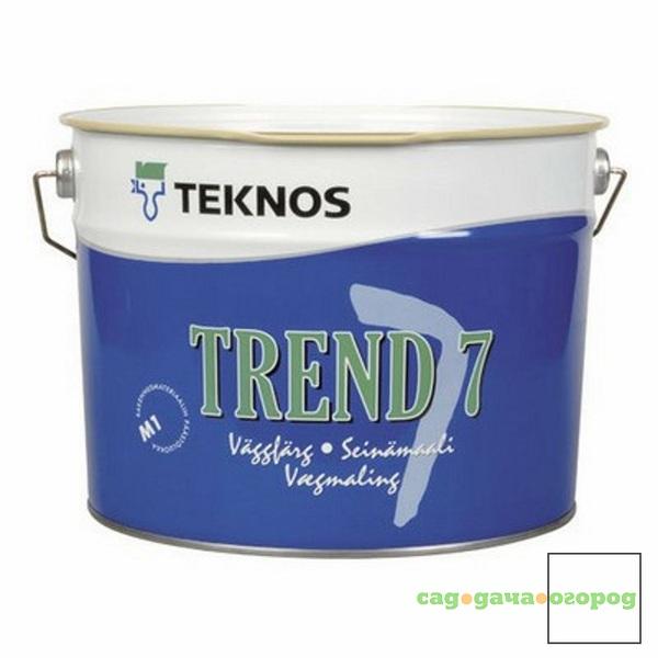 Фото Краска Teknos Trend 7 РМ3 0,9 л