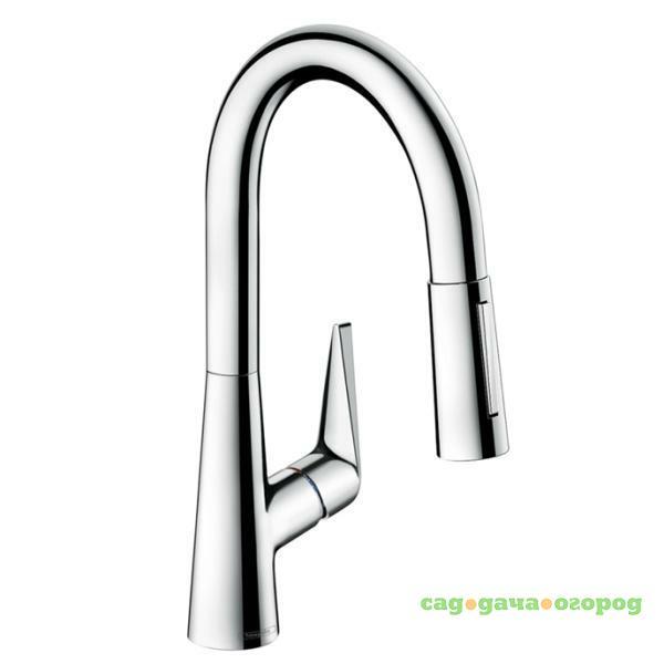 Фото Смеситель для кухни Hansgrohe Talis S 160 72815000 с выдвижным изливом