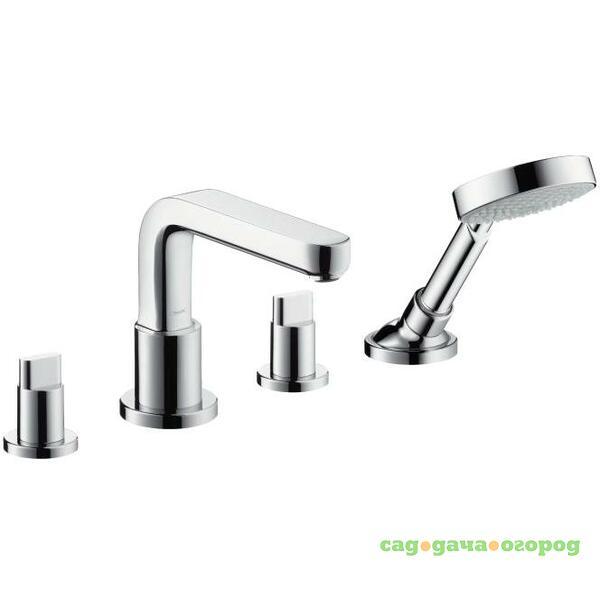 Фото Смеситель на борт ванны Hansgrohe Metris S 31446000