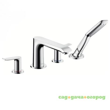 Фото Смеситель на борт ванны Hansgrohe Metris 31442000